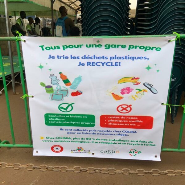 Lancement du projet « Gare propre »